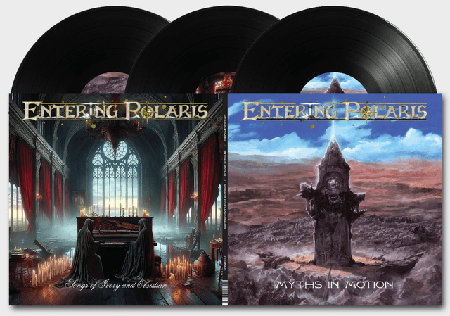 Entering Polaris - Myths In Motion / Songs Of Ivory And Obsidian vinyl box incl. test pressings
