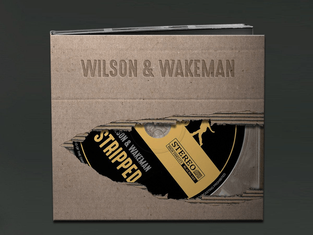Damian Wilson & Adam Wakeman - Stripped [CD]/BLK