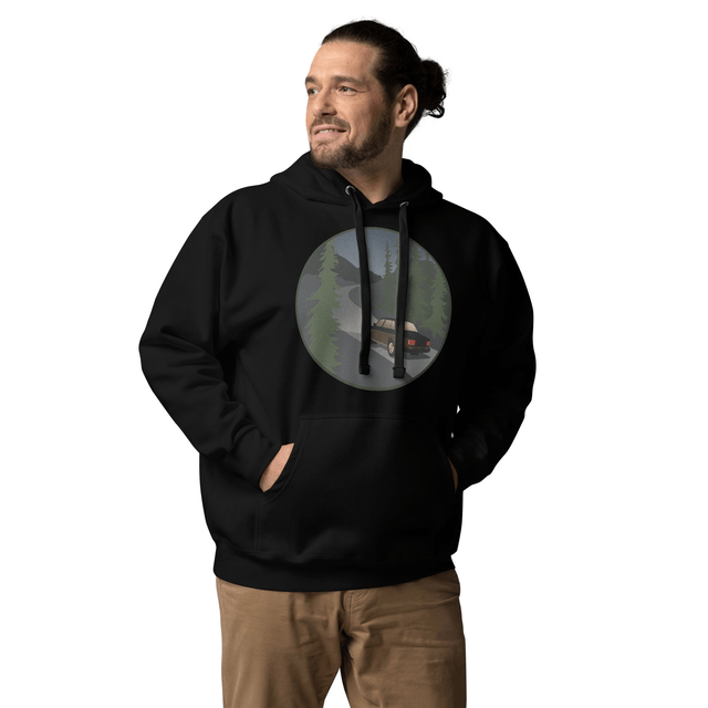 Kristoffer Gildenlöw - unisex hoodie 'Homebound' design black